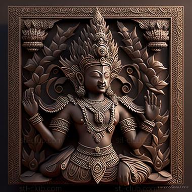 3D model Dharmakaya (STL)